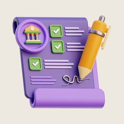 A contract for choosing a financial advisor