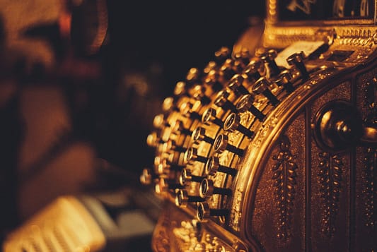 Gold cash register Annuities cash register
