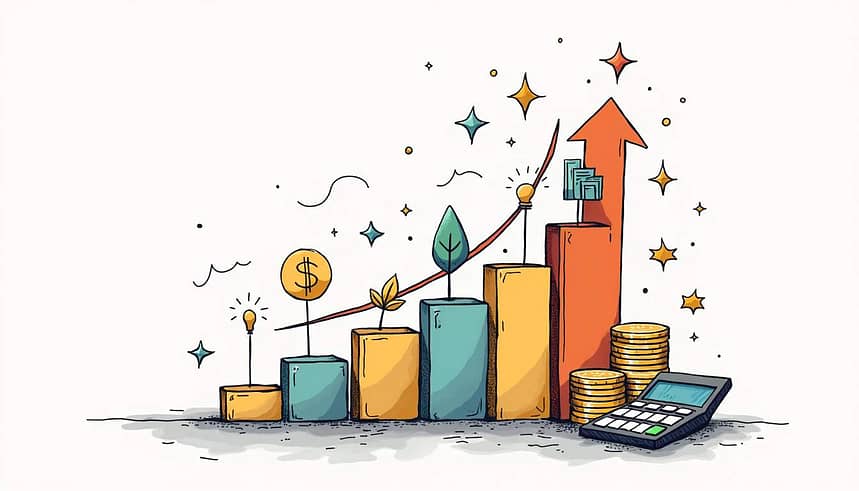 Capital gains chart in Canada