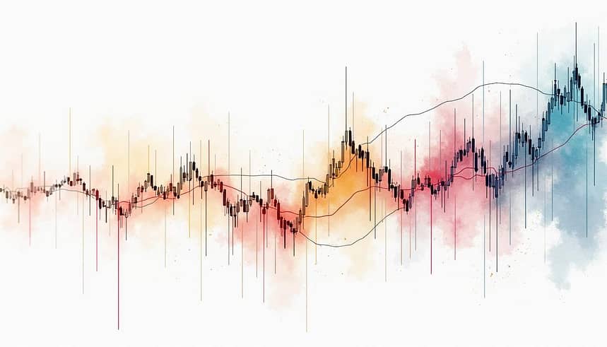 Chart showing volatility of equity securities