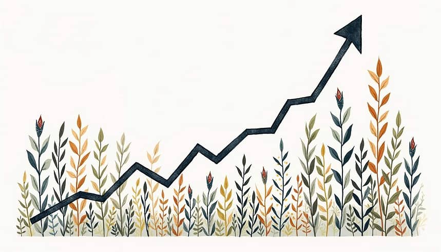 Bushes showing growth investing