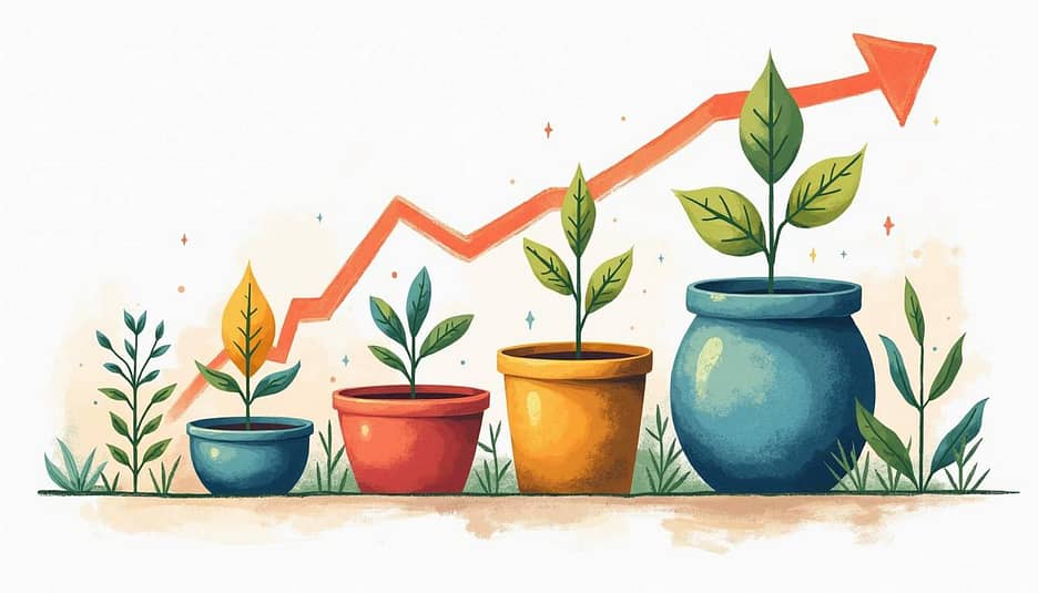 Vases of contribution room for retirement planning
