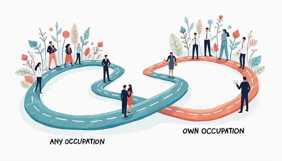 How to choose between any occupation and own occupation for disability insurance