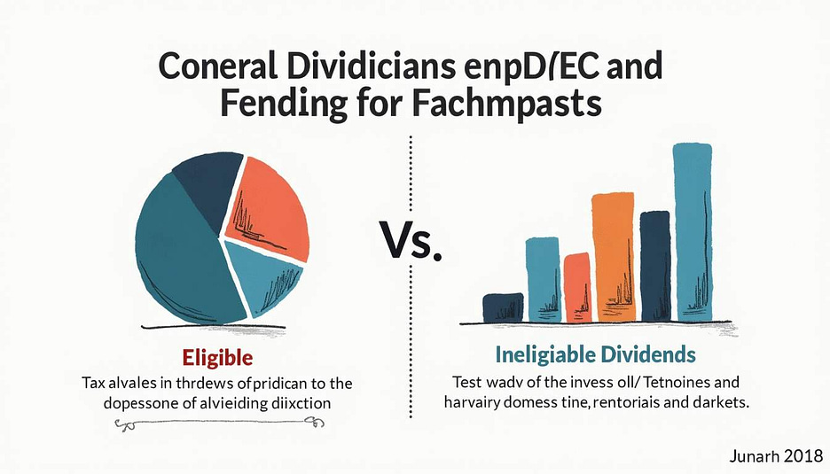 Comparative analysis of eligible vs ineligible dividends