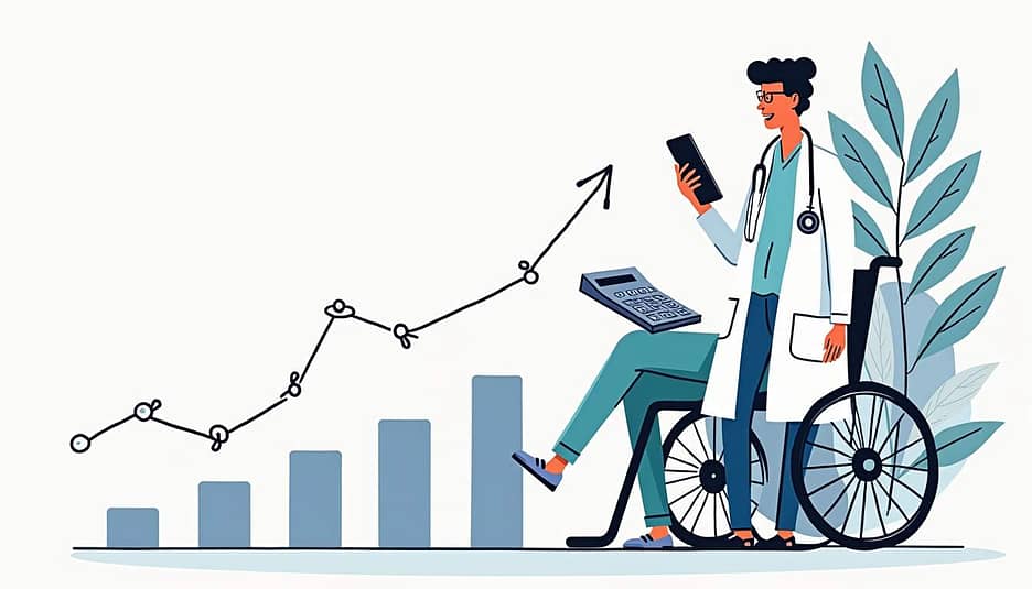 What is the cost of disability insurance for doctors