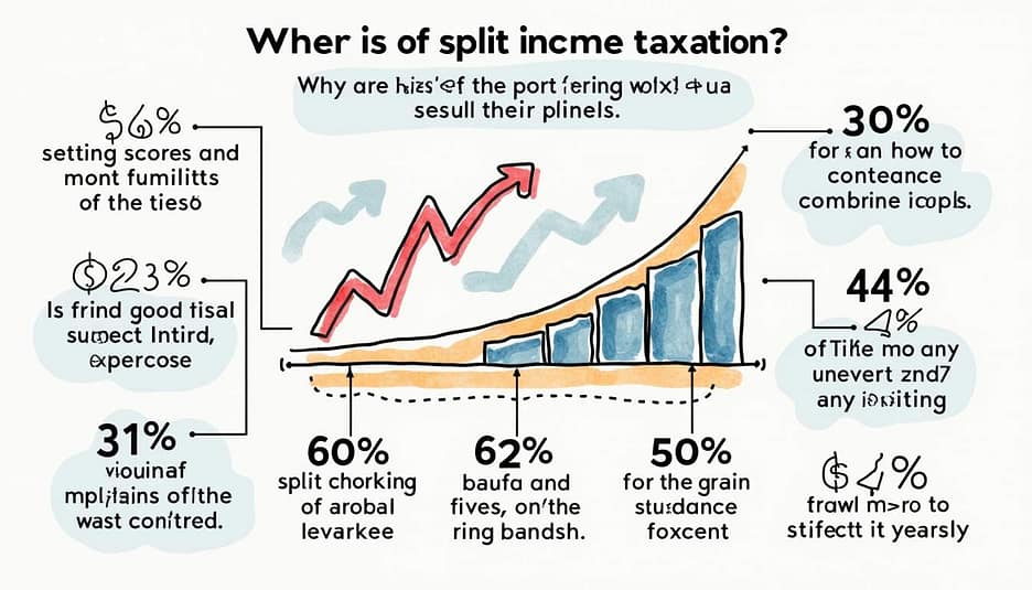 Chart showing tax on split income for Canadian physicians