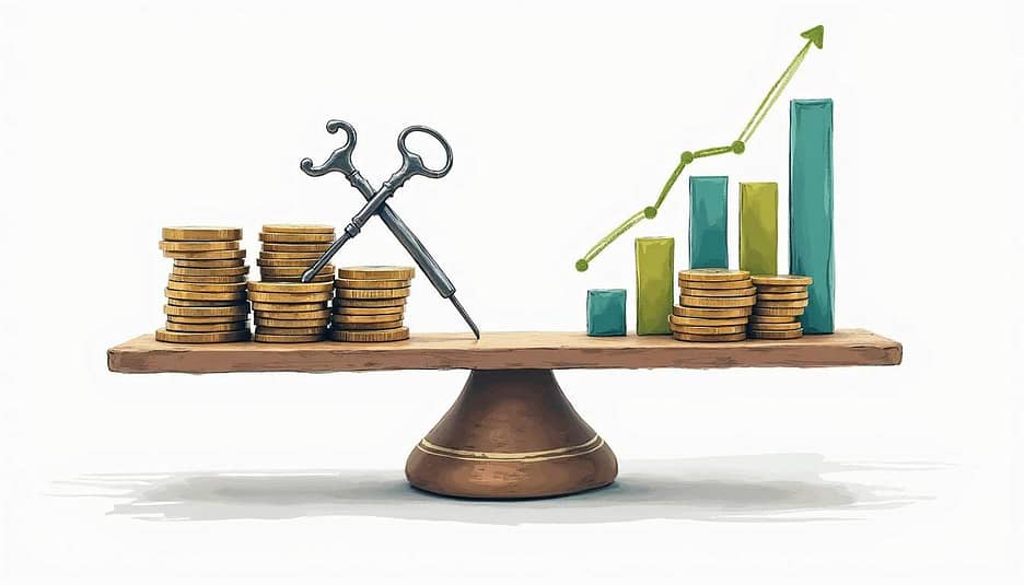 Retained earnings signifying financial health for physicians