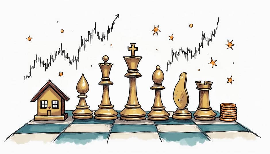 Implementing investment strategy for financial planning