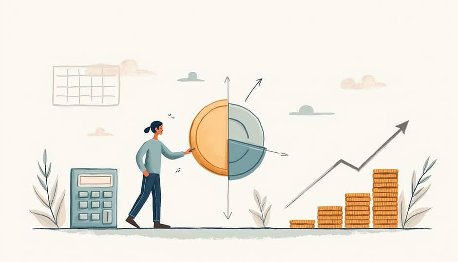 Woman using income splitting for retirement planning